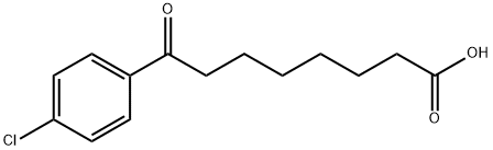 8-(4-CHLOROPHENYL)-8-OXOOCTANOIC ACID 结构式