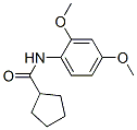 Cyclopentanecarboxamide, N-(2,4-dimethoxyphenyl)- (9CI) 结构式