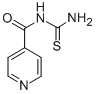 N-(AMINOTHIOXOMETHYL)-PYRIDINE-4-CARBOXAMIDE 结构式