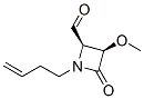 2-Azetidinecarboxaldehyde,1-(3-butenyl)-3-methoxy-4-oxo-,(2R,3R)-(9CI) 结构式