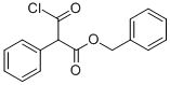 benzyl (chlorocarbonyl)phenylacetate 结构式