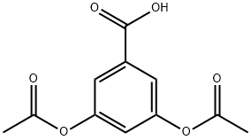 3,5-二乙酰氧基苯甲酸 结构式