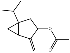 SABINYL ACETATE 结构式