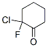 Cyclohexanone,  2-chloro-2-fluoro- 结构式