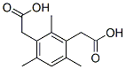 2,4,6-TRIMETHYL-1,3-BENZENEDIACETIC ACID 结构式