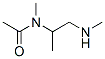 Acetamide, N-methyl-N-[1-methyl-2-(methylamino)ethyl]- (9CI) 结构式