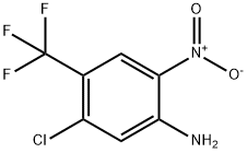 5-氯-2-硝基-4-(三氟甲基)苯胺 结构式