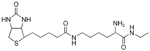 BIOCYTINAMIDOETHYL METHANETHIOSULFONATE, TRIFLUROACETIC ACID SALT 结构式