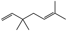 3,3,6-Trimethyl-1,5-heptadiene 结构式