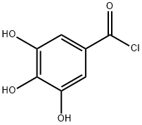 3,4,5-trihydroxybenzoyl chloride 结构式
