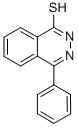 4-苯基-二氮杂萘-1-硫醇 结构式