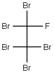 1-Fluoro-1,1,2,2,2-pentabromoethane 结构式