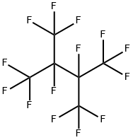 PERFLUORO(2,3-DIMETHYLBUTANE) 结构式