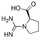 D-Proline, 1-(aminoiminomethyl)- (9CI) 结构式