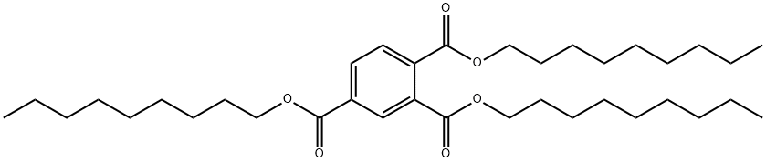 1,2,4-苯三羧酸三壬酯 结构式