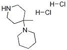 4-甲基-[1,4]双哌啶基双盐酸盐 结构式