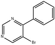 5-BROMO-4-PHENYLPYRIMIDINE 结构式