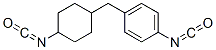 4-[(4-Isocyanatocyclohexyl)methyl]phenyl isocyanate 结构式