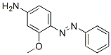 2-methoxy-4-aminoazobenzene 结构式
