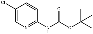 TERT-BUTYL 5-CHLOROPYRIDIN-2-YLCARBAMATE 结构式