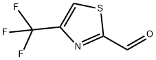 4-三氟甲基噻唑-2-甲醛 结构式