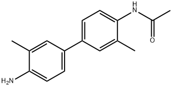 3,3'-dimethyl-N-acetylbenzidine 结构式