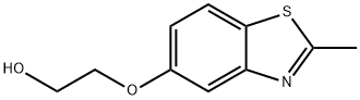 Ethanol, 2-[(2-methyl-5-benzothiazolyl)oxy]- (9CI) 结构式