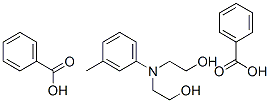 2,2'-[(3-Methylphenyl)imino]bisethanol dibenzoate 结构式