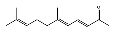 Pseudoionone 结构式