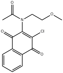 N-(3-chloro-1,4-dioxo-1,4-dihydronaphthalen-2-yl)-N-(2-Methoxyethyl)acetaMide