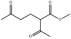 methyl 2-acetyl-5-oxohexanoate 结构式