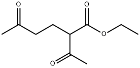 2-ACETYL-5-OXO-HEXANOIC ACID ETHYL ESTER 结构式