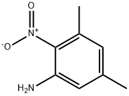 2-硝基-3,5-二甲基苯胺 结构式