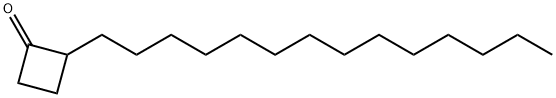 2-TETRADECYL-CYCLOBUTANONE 结构式