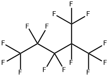 2-三氟甲基-1,1,1,2,3,3,4,4,5,5,5-十一氟代戊烷 结构式