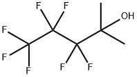 3,3,4,4,5,5,5-Heptafluoro-2-methylpentan-2-ol 结构式