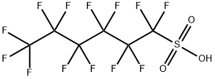 全氟己基磺酸 结构式