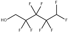 2,2,3,3,4,4,5,5-八氟-1-戊醇 结构式