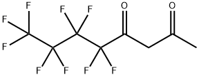 5,5,6,6,7,7,8,8,8-NONAFLUORO-2,4-OCTANEDIONE 结构式