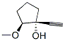 Cyclopentanol, 1-ethynyl-2-methoxy-, cis- (9CI) 结构式