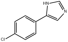 4-(4-氯苯基)-1H-咪唑 结构式