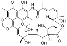 16-Hydroxystreptovaricinoic acid 20,17-lactone 结构式