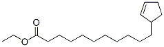 ethyl 11-cyclopent-2-enylundecanoate  结构式