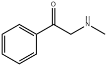 2-(甲基氨基)-1-苯乙酮 结构式