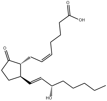 11-DEOXY PROSTAGLANDIN E2 结构式