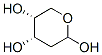 (4S)-Tetrahydro-2H-pyran-2,4α,5α-triol 结构式