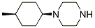 Piperazine, 1-(cis-4-methylcyclohexyl)- (9CI) 结构式