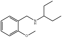 N-(2-甲氧基苄基)戊-3-胺 结构式