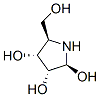 2,3,4-Pyrrolidinetriol, 5-(hydroxymethyl)-, (2S,3R,4R,5R)- (9CI) 结构式