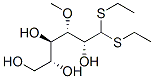 3-O-Methyl-D-glucose diethyl dithioacetal 结构式